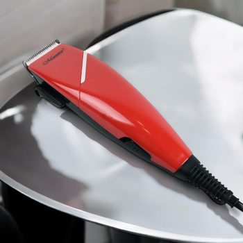 Машинка для стрижки волос Maestro MR-653C Red 15Вт
