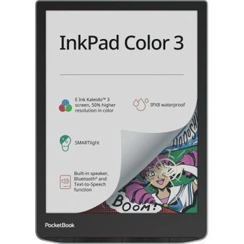 Електронна книга з підсвічуванням PocketBook 743C InkPad Color 3, Stormy Sea (PB743K3-1-CIS)