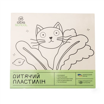 Пластилін 10 кольорів, 160 грам, стек, Захоплення, 99IDEAS