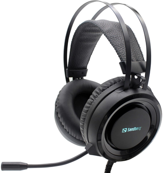 Słuchawki Sandberg Dominator Headset RGB (5705730126222)