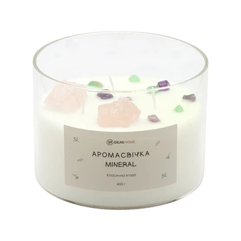 Аромасвічка 99IDEAS MINERAL - Класична ягода, 400 г
