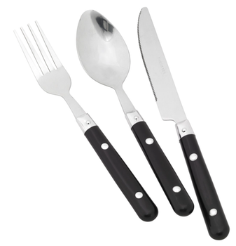 Komplet sztućców Easy Camp Family Cutlery w etui 12 elementów (5709388022196)