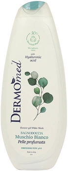 Гель для душу "Білий мускус" - Dermomed Shower Gel White Musk with Hyaluronic Acid 650ml (1160362-25477711)