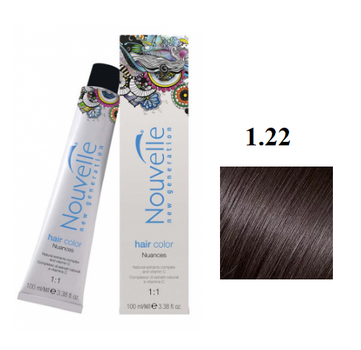 Краска для волос Nouvelle Hair Color 1.22 Виола 100 мл