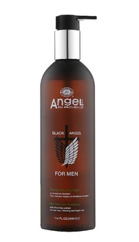 Шампунь от выпадения волос с экстрактом розмарина Angel Professional Black Angel For Men 400 мл