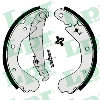 Колодки тормозные барабанные задние LPR (04660)