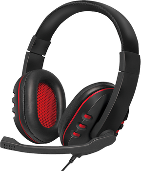 Навушники LogiLink HS0033 Black/Red (4052792029253)