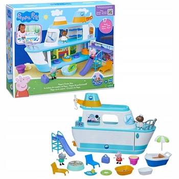 Свинка пеппа пасажирський корабель + 3 фігурки F6284 Hasbro екскурсійний F6284 0379