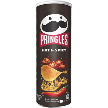 Чипсы Pringles Hot & Spicy 165 г 5053990127665