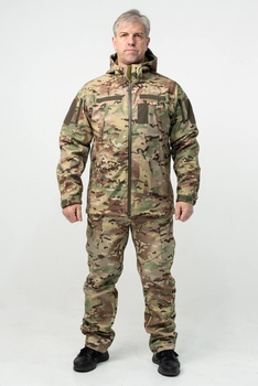 Костюм демісезонний Мультикам Softshell Чоловічий з Липучками під Шеврони 2XL(54)