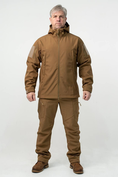Костюм демисезонный Койот Softshell Мужской с Липучками под Шевроны M(48)