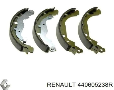 Колодки гальмівні барабанні задні Renault (440605238R)