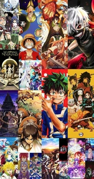 Дерев'яний фігурний пазл ANIME STYLE 7, А1, Картонна коробка 500+ елементів