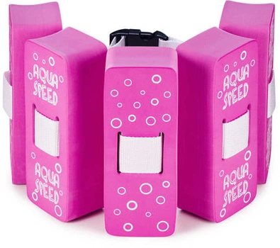 Пояс для плавання Aqua Speed KIDDIE II Unicorn 3974 рожевий Діт 15-30кг