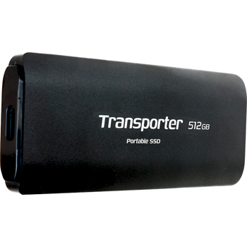 Портативний SSD / Накопичувач Patriot Transporter 512GB USB-C, Чорний (PTP512GPEC)