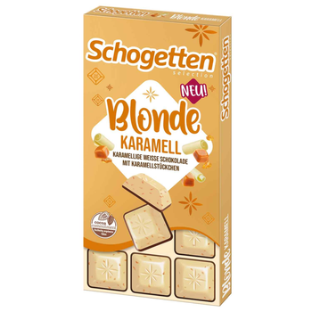 Шоколад Schogetten Blonde Karamell 100 г