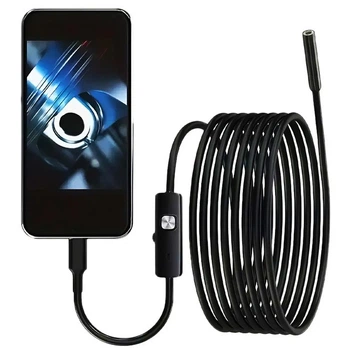Ендоскоп Гнучка камера з підсвіткою USB для Android і PC, дріт 3 метри