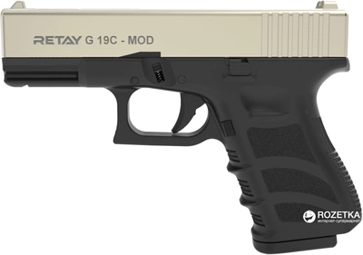 Стартовый пистолет Retay G 19C 9 мм Satin/Black (11950336)