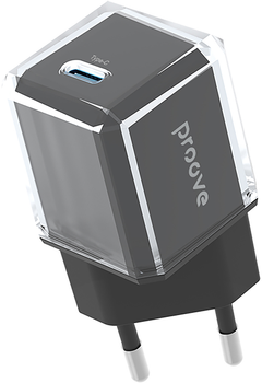 Сетевое зарядное устройство Proove Pure GaN 30W Type-C Black (600720001)
