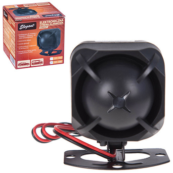 Сигнал сирена автомобильная 6 тонн 25W мини Elegant 101 706