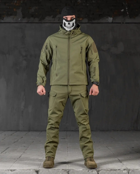 Костюм Софтшел Олива SoftShell на флісі 5XL