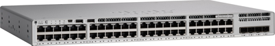 Switch Cisco Catalyst 9200L 48-port partial PoE+ 4x10G uplink, Network Essentials (C9200L-48PL-4X-E)