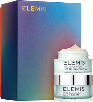 Zestaw kosmetyków do pielęgnacji twarzy Elemis The Pro-Collagen Classics Krem na dzień 50 ml + Krem na noc 50 ml (641628892013)