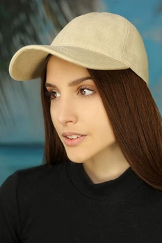 Бейсболка «Fashion cap» (1613) Braxton бежевый 56-59