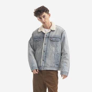 Куртка мужская Levi's Type 3 Sherpa M Голубой (16365-0070)