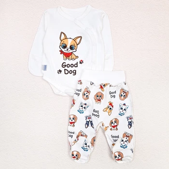 Набор Dexter`s в роддом боди ползуны pets 62 см