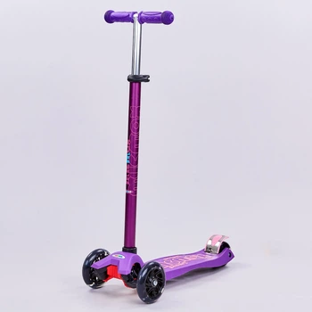 Самокат с наклоном руля planeta-sport MICMAX MG-03X Фиолетовый