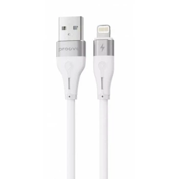 Кабель Proove Soft Silicone Lightning 2.4A (1m) White (CCSO20001102)