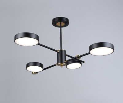 Люстра Sirius B YH1124/4 BK+COP