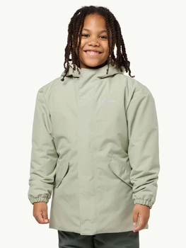 Дитяча зимова куртка-парка для хлопчика Jack Wolfskin Cosy Bear Jacket G 1609092_4137 116 см Зелена (4064886345774)