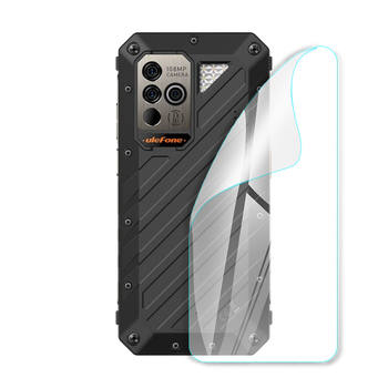 Защитная полиуретанова глянцевая пленка Medium Armor на корпус смартфона Ulefone Power Armor 19Т