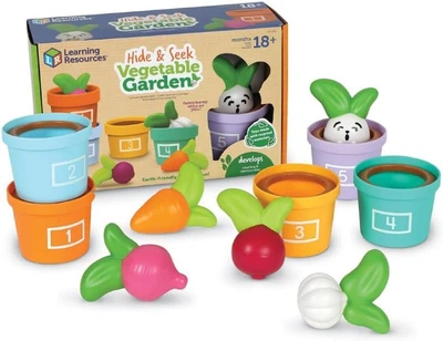 Развивающая игрушка Learning Resources Hide & Seek Vegetable Garden сортер Монтессори Сад Овощей