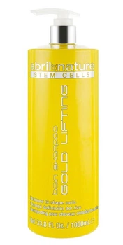 Шампунь Abril et Nature зі стовбуровими клітинами Stem Cells Bain Shampoo Gold Lifting 1000 мл