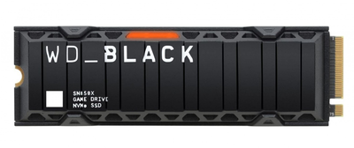 SSD накопитель Western Digital WD Black SN850X 4TB (WDS400T2XHE), NEW 2025, (up to 7300/6600 MB/s), c радиатором! Совместим с Playstation 5