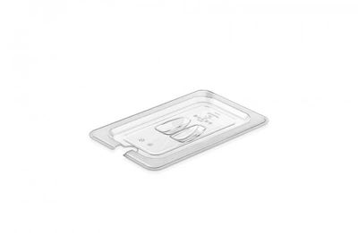 Крышка для гастроемкости из поликарбоната GN 1/4 с вырезом GastroPlast GNPL--0014N