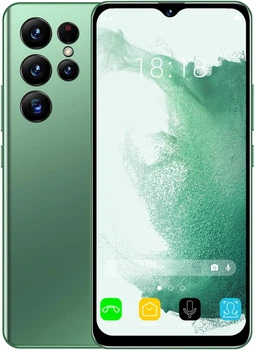 Смартфон 7.3" Zunate S22 Ultra 1/16Gb 4G 2-SIM 10 ядер Android 12 Green