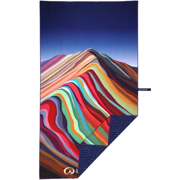 Полотенце Lifeventure Recycled Soft Fibre Trek rainbow mountain Giant (63626)
