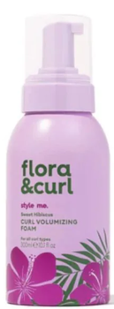 Піна для волосся Flora & Curl Sweet Hibiscus об'єм для кучерявого волосся 200 мл (5060627510707)