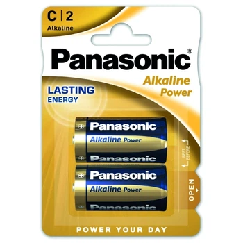 Батарейки LR14 PANASONIC Alkaline Power C-2 штуки