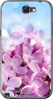 Чехол на Samsung Galaxy Note 2 N7100 Сирень "527t-17-70447"