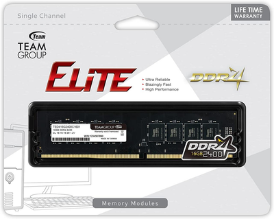 Модуль пам'яті DDR4 16 GB/2400 Team Elite (TED416G2400C1601) Store