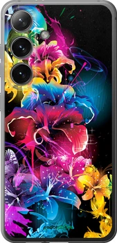 Чохол Samsung Galaxy S24 Абстрактні квіти "511u-3390-70447"