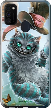Чехол на Samsung Galaxy M21 M215F Чеширский кот 2 "3993u-2016-70447"