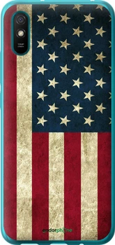 Чохол на Xiaomi Redmi 9A Прапор США "395u-2034-70447"