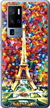 Чехол на Vivo X50 Pro Plus Париж "830u-2056"