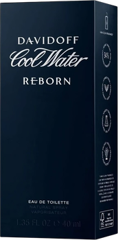 Туалетна вода для чоловіків Davidoff Cool Water Reborn Men 40 мл (3616305439383)